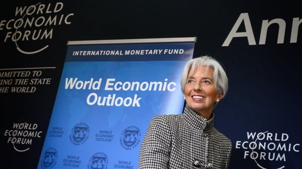 The IMF trimmed its global growth forecasts on the eve of Davos