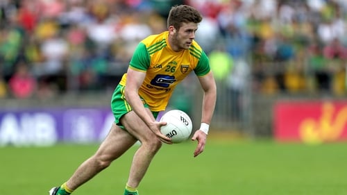 Eoghan Bán Gallagher has been a solid performer in the Donegal half-back line