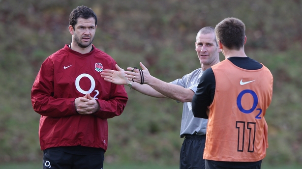 Farrell and Lancaster together in England colours