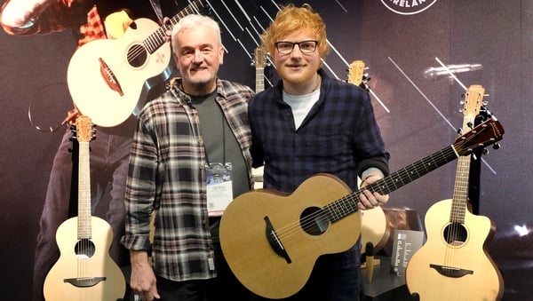 George Lowden and Ed Sheeran