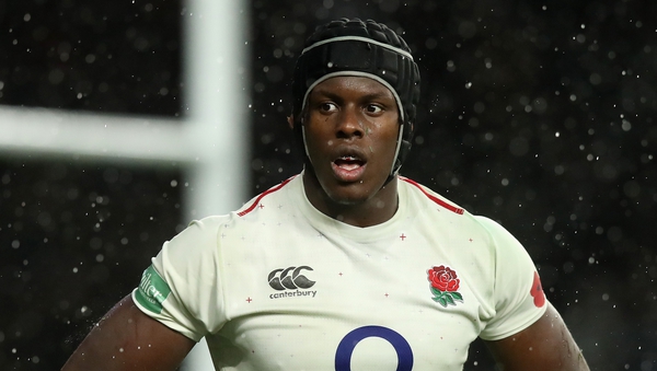 Maro Itoje suffered ligament damage in England's win in Dublin