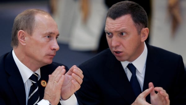 Oleg Deripaska has close ties with Russian President Vladimir Putin