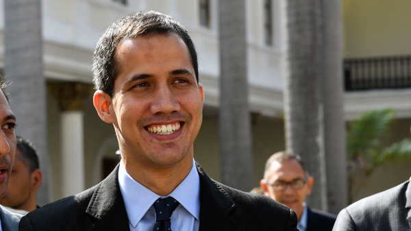 Mr Guaido proclaimed himself acting president last month