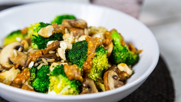 nutty fried rice