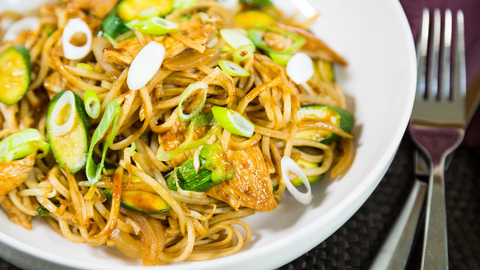 Hoisin Chicken Noodles: OT