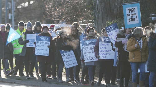 The first INMO strike last Wednesday saw 25,000 patients suffer cancellations