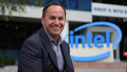Intel's chief executive Bob Swan said the company's plans to produce 7-nanometer chips by 2021 remain on track