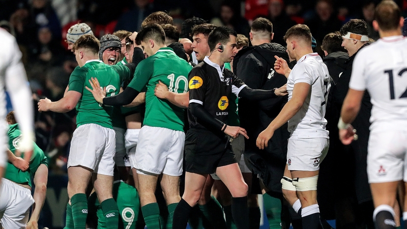 Thrilling win for Ireland Under-20s against England