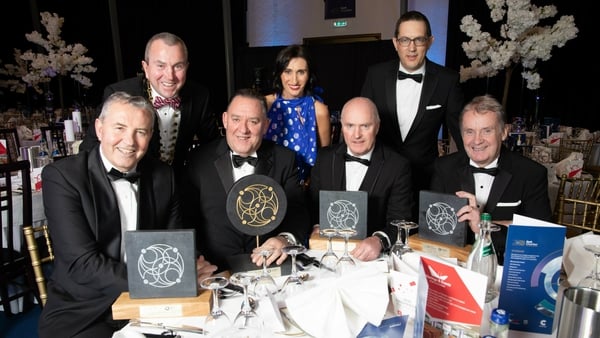 Award winners at the Cork Chamber of Commerce 200th anniversary event
