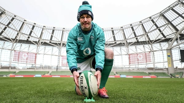 Johnny Sexton has replaced the Aviva Stadium with Dodder Park