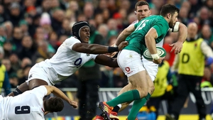 Maro Itoje was injured during the win over Ireland