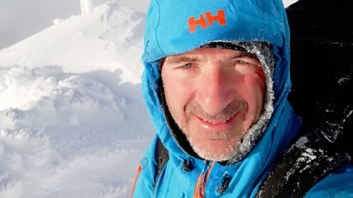 Damian Foxall, a Volvo Ocean Race winner, said the conditions on the slop were ideal for the ski