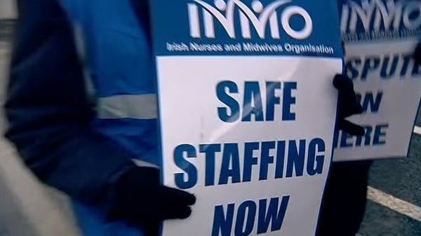 The INMO said it is taking the action over persistent staff shortages