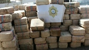 Officials believe a number of trans-national criminal groups, including Irish crime gangs, financed the record shipment of 9.5 tonnes of cocaine