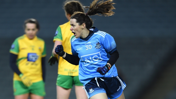 Lyndsey Davey remains fully motivated in a blue jersey