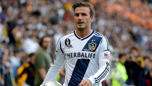 David Beckham was the first true global star to play in the American league
