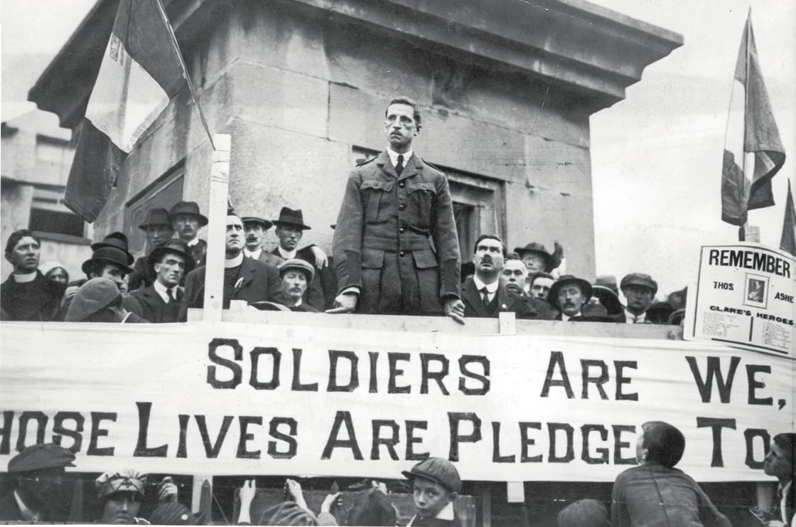 Image - Éamon De Valera in 1917. That year he became Sinn Féin party leader.