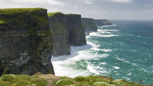 The Cliffs of Moher in Co Clare is one of the country's favourite tourist attractions