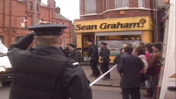 Five people died in an attack on a betting shop in 1992