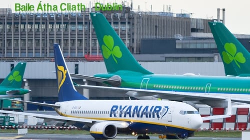 Over 90% of Ryanair's aircraft will be grounded for the coming weeks