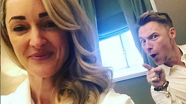 Ronan Keating posts cute Valentine's message to wife Stormy, image via Instagram