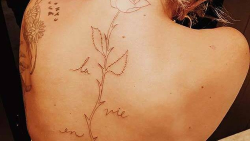 Gaga for tattoos. Lady Gaga: Instagram