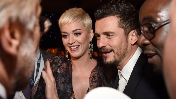 Katy Perry and Orlando Bloom at MusiCares Person of the Year last week