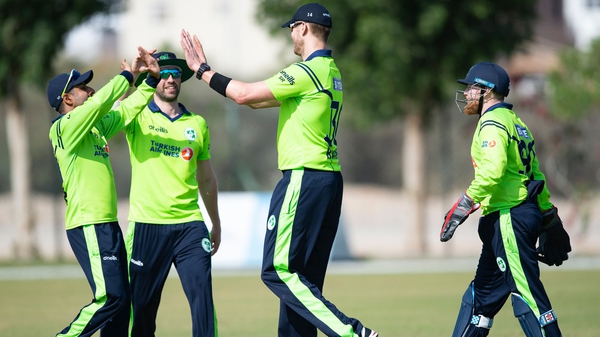 Ireland limited the Netherlands to 182-9