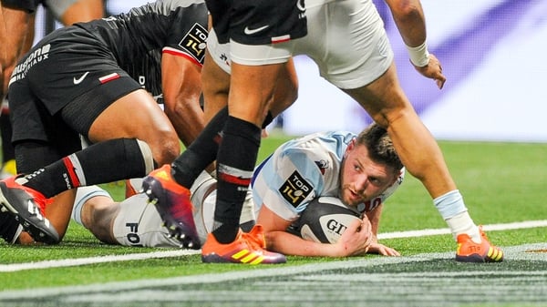 Finn Russell in action against Toulouse