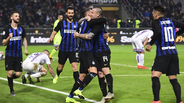 Serie A Wrap Icardi Watches From Stands As Inter Win