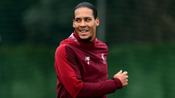 Virgil van Dijk will miss tonight's game against Bayern Munich due to a suspension