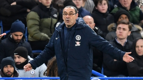 Sarri not worried as fans turn against him