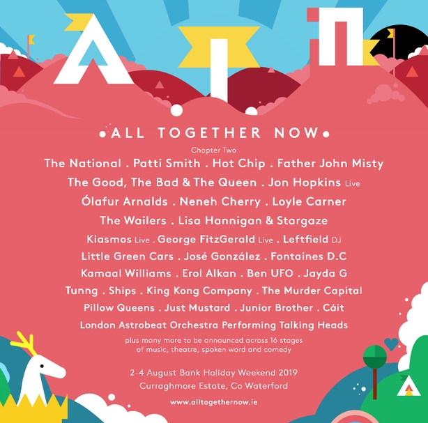 All Together Now reveals lineup