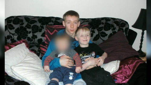 Shane Michael Skeffington (C) killed his younger brother Brandon (R) before taking his own life