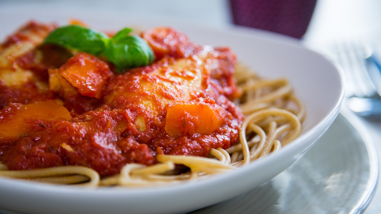 Zesty Chicken Thighs with Pasta: OT