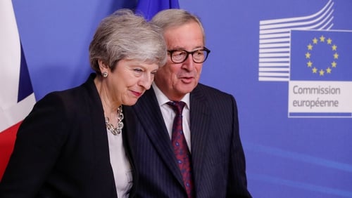 Theresa May might travel to Brussels on Monday to meet Jean-Claude Juncker