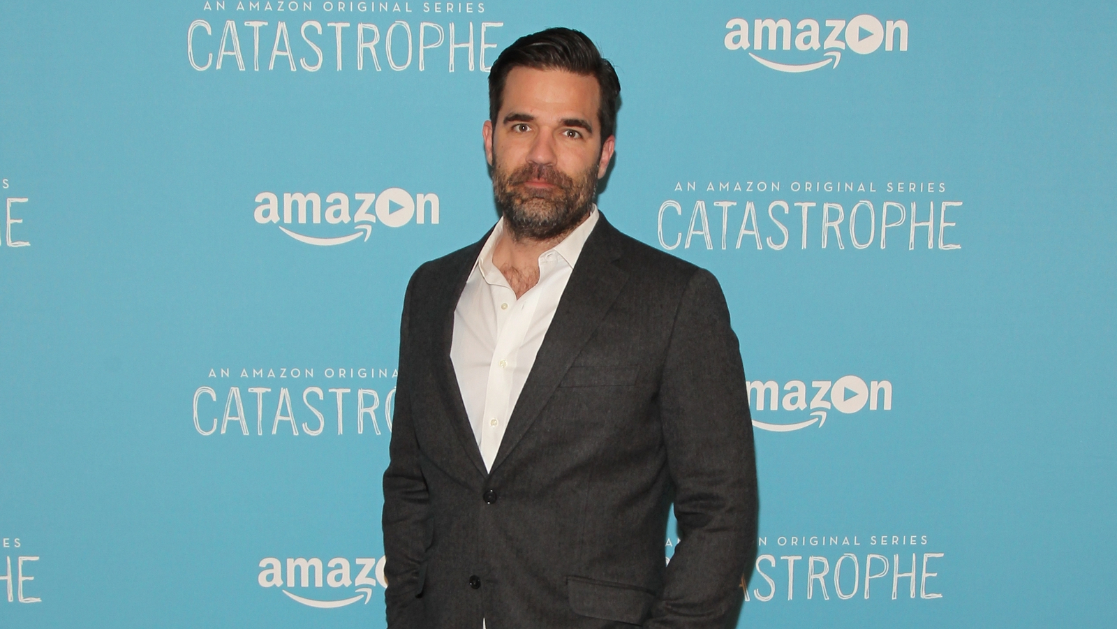 Rob Delaney praises supportive wife after son's death