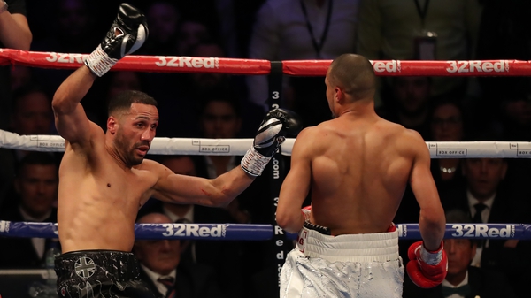 James DeGale was well beaten by Chris Eubank Jr