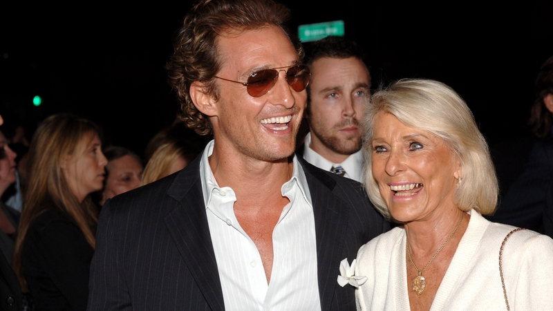 McConaughey's mother gives the game away