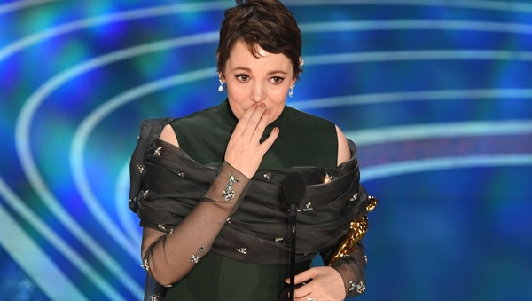 Best Actress winner Olivia Colman paid tribute to her fellow nominees, hailing them as 