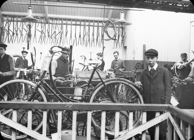 Edition 147 Century Ireland Bicycle Factory circa 1910 (National Library of Ireland)