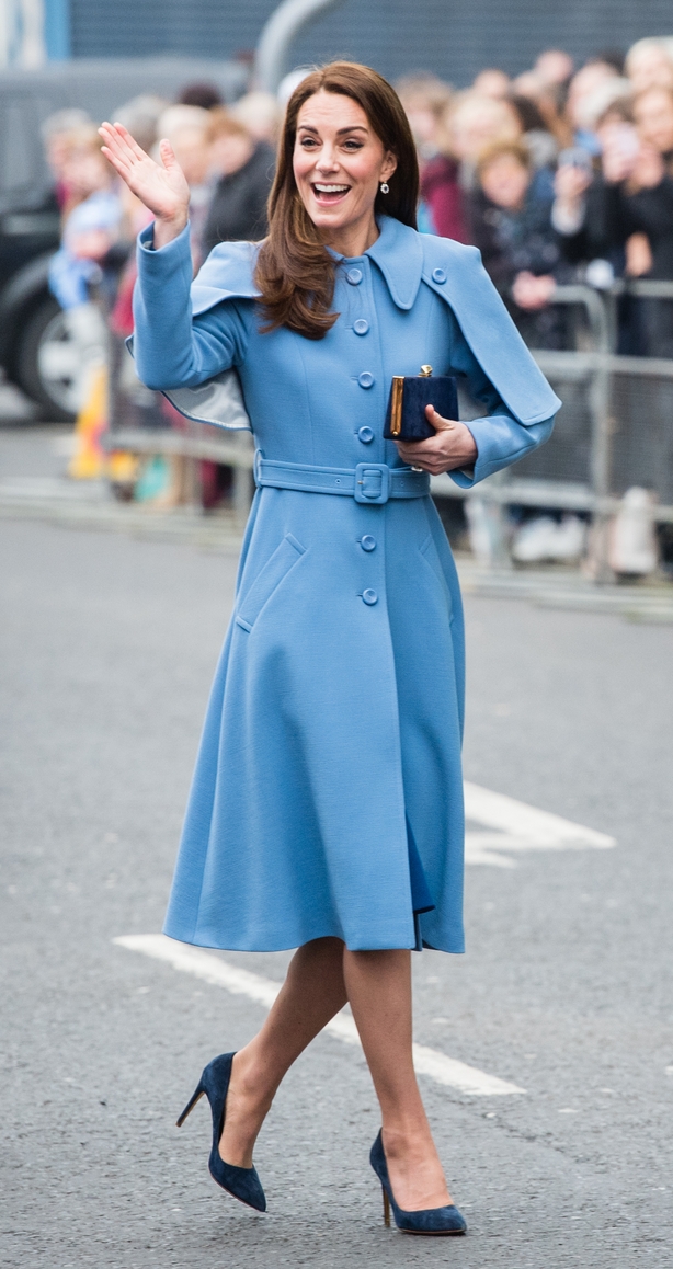 Kate Middleton Stepped Out in Wedge Heels