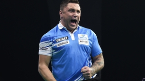 Gerwyn Price is unbeaten since appearing on the RTÉ Rugby podcast