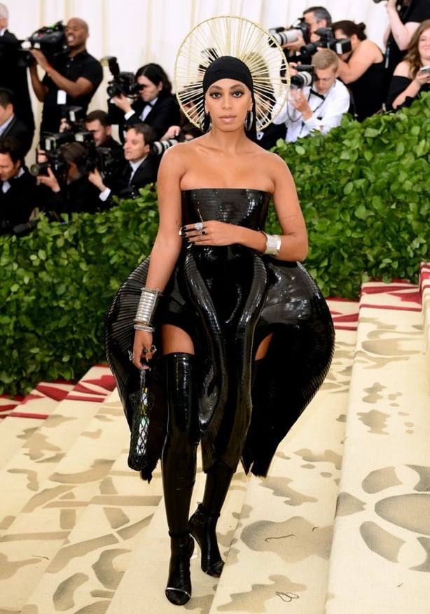 Solange at the 2018 Met Gala (Ian West/PA)