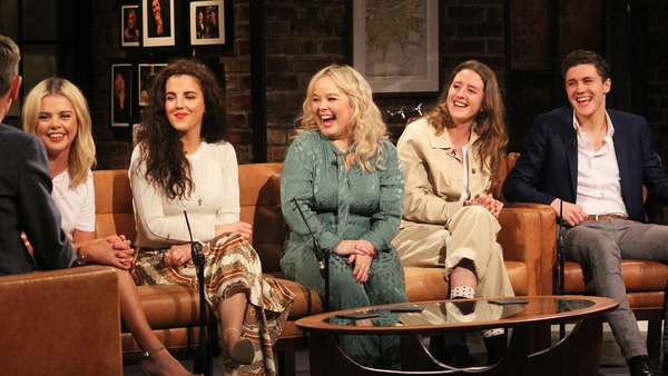 The cast of Derry Girls played a prank on journalists and said Bill Clinton would make a cameo in the second series