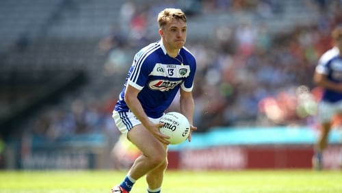 Ross Munnelly was prominent for Laois in their narrow win over Longford