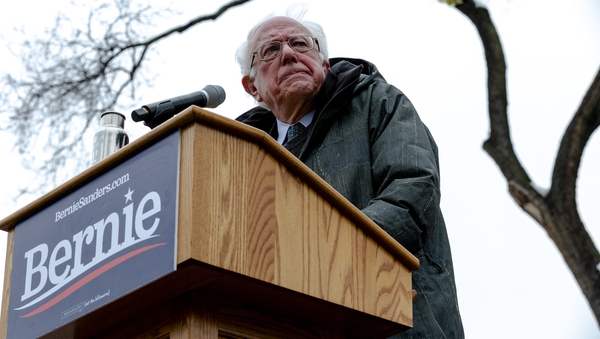 Bernie Sanders vowed to defeat what he called 'the most dangerous president in modern American history'