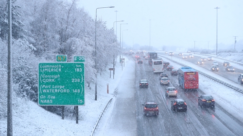 Motorists have been warned they may experience poor visibility on the roads