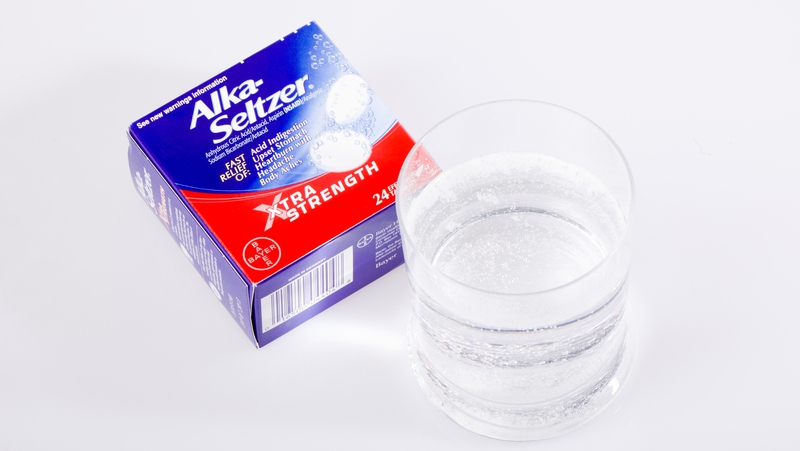 Alka Seltzer has as much salt as 20 bags of crisps warning says