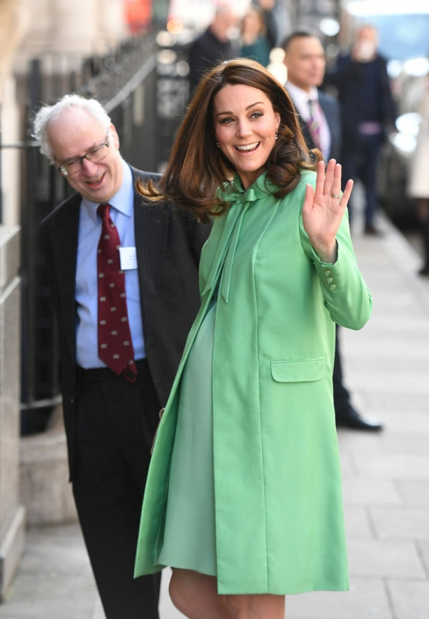 Kate visits the Royal Society of Medicine in London in March 2018 (Victoria Jones/PA)